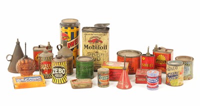 Lot 11 - A COLLECTION OF VINTAGE MISCELLANEOUS CAR AND MOTORCYCLE ACCESSORIES