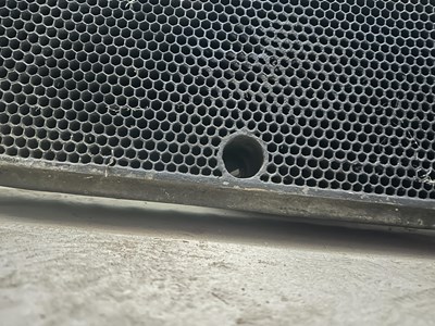 Lot 31 - A VINTAGE ROLLS ROYCE RADIATOR AND GRILL