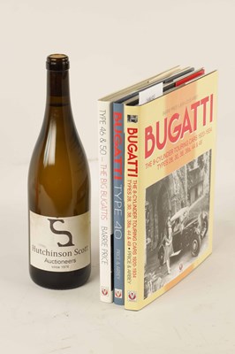 Lot 47 - A COLLECTION OF THREE BUGATTI HARDBACK BOOKS BY BARRIE PRICE