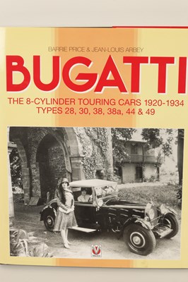 Lot 47 - A COLLECTION OF THREE BUGATTI HARDBACK BOOKS BY BARRIE PRICE