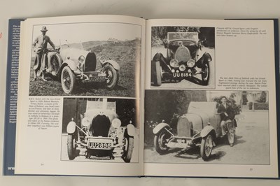 Lot 47 - A COLLECTION OF THREE BUGATTI HARDBACK BOOKS BY BARRIE PRICE