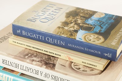 Lot 49 - A COLLECTION OF FOUR BUGATTI HARDBACK BOOKS