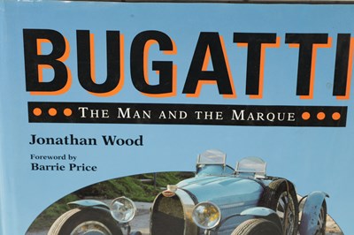 Lot 49 - A COLLECTION OF FOUR BUGATTI HARDBACK BOOKS