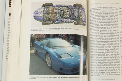 Lot 49 - A COLLECTION OF FOUR BUGATTI HARDBACK BOOKS