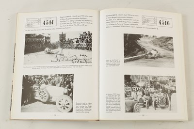 Lot 49 - A COLLECTION OF FOUR BUGATTI HARDBACK BOOKS