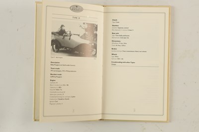 Lot 49 - A COLLECTION OF FOUR BUGATTI HARDBACK BOOKS