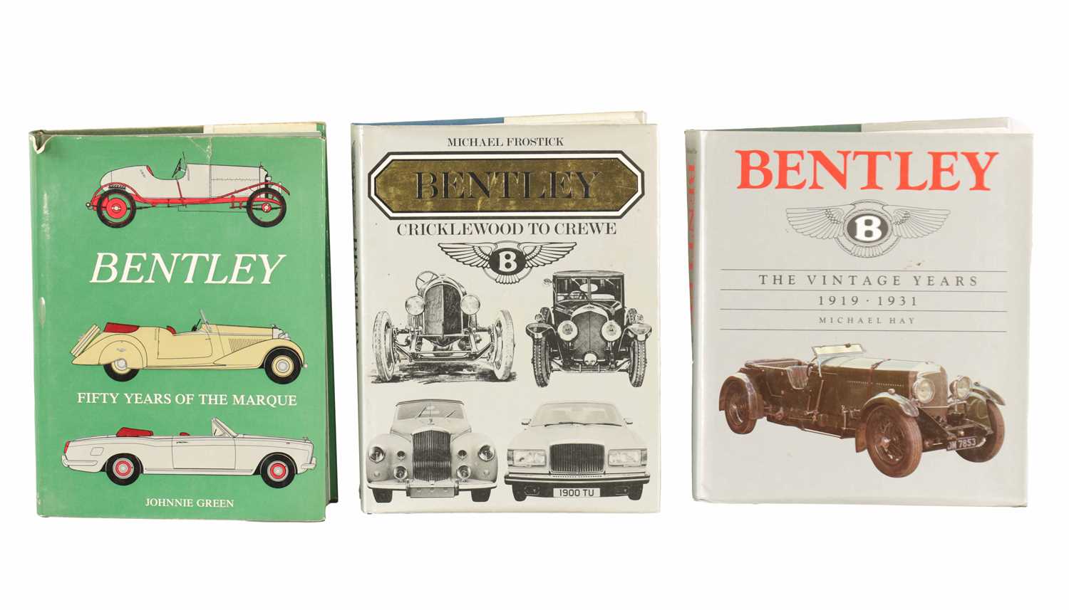 Lot 54 - THREE HARDBACK BENTLEY BOOKS