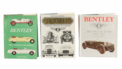 Lot 54 - THREE HARDBACK BENTLEY BOOKS