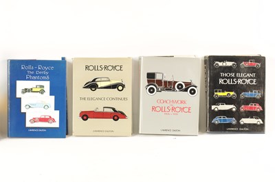 Lot 53 - A COLLECTION OF FOUR ROLLS-ROYCE HARDBACK BOOKS