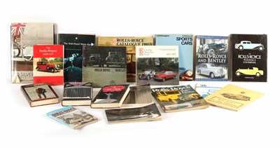 Lot 57 - A COLLECTION OF TWENTY HARDBACK AND SOFT BACK ROLLS-ROYCE BOOKS