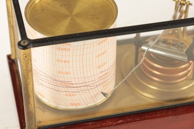 Lot 1047 - AN UNUSUAL EARLY 20TH CENTURY MINIATURE ELECTRIC BAROGRAPH