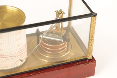 Lot 1047 - AN UNUSUAL EARLY 20TH CENTURY MINIATURE ELECTRIC BAROGRAPH