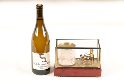 Lot 1047 - AN UNUSUAL EARLY 20TH CENTURY MINIATURE ELECTRIC BAROGRAPH