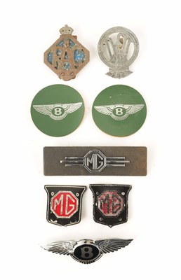 Lot 66 - A COLLECTION OF MOTORING BADGES