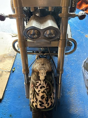 Lot 105 - A CUSTOM-BUILT HONDA VALKYRIE MOTORBIKE BASED ON THE 1500CC HONDA GOLDWING