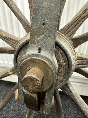 Lot 101 - A MID 19TH CENTURY "BONESHAKER" BICYCLE