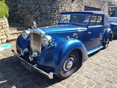 Lot 111 - A 1949 ALVIS TA14 DROPHEAD COUPE