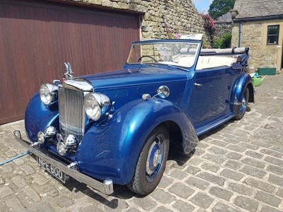 Lot 111 - A 1949 ALVIS TA14 DROPHEAD COUPE