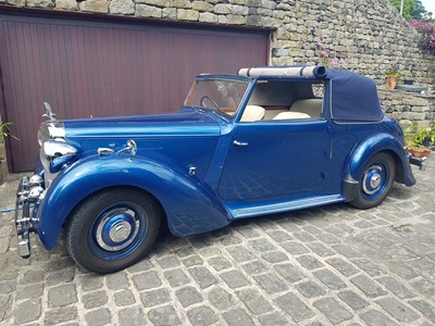 Lot 111 - A 1949 ALVIS TA14 DROPHEAD COUPE