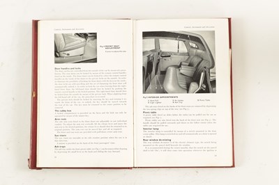 Lot 44 - AN ORIGINAL ROLLS ROYCE SILVER CLOUD II OWNERS HANDBOOK