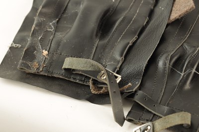 Lot 34 - A SET OF FOUR UNUSED LEATHER WEFCO SPRING GAITERS