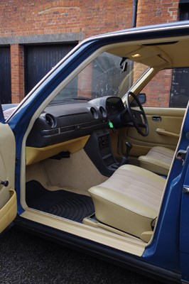 Lot 106 - A 1981 MERCEDES 200 IN LABRADOR BLUE