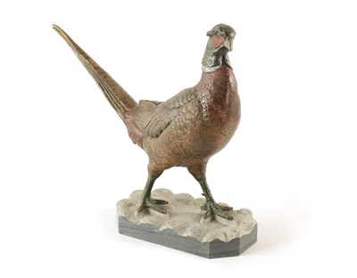 Lot 94 - SPELTER PHEASANT
