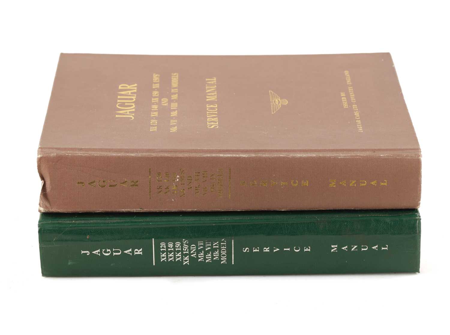 Lot 48 - TWO 1950S JAGUAR SERVICE MANUALS