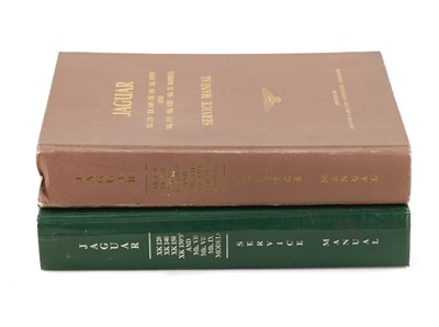 Lot 48 - TWO 1950S JAGUAR SERVICE MANUALS
