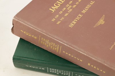 Lot 48 - TWO 1950S JAGUAR SERVICE MANUALS