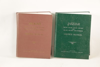 Lot 48 - TWO 1950S JAGUAR SERVICE MANUALS