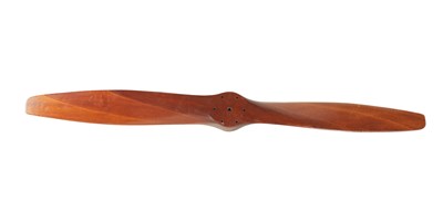 Lot 87a - AN 20TH CENTURY LAMINATED MAHOGANY PROPELLOR