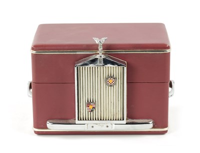 Lot 7a - A LATE 20TH CENTURY ROLLS ROYCE LIQIOUR DECANTER SET