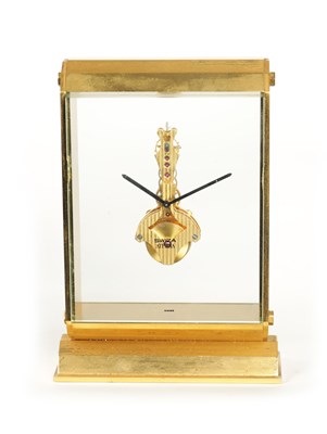 Lot 1332 - A SWISS JAEGER-LECOULTRE TYPE MANTEL CLOCK