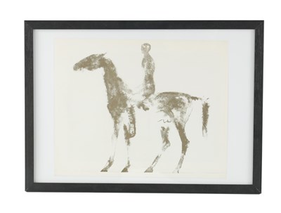 Lot 92 - AN ELIZABETH FRINK LITHOGRAPH