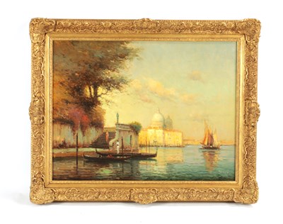 Lot 1156 - GEORGE NOEL BOUVARD.(1912-1975) OIL ON CANVAS