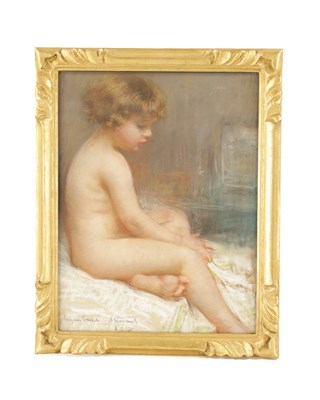 Lot 1150 - JANET CUMBRAE STEWART (AUSTRALIAN, 1883 - 1960) PASTEL ON PAPER