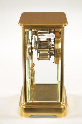 Lot 1107 - A LATE 19TH CENTURY FRENCH FOUR-GLASS MANTLE CLOCK