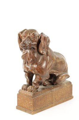 Lot 1089 - AN EARLY 20TH CENTURY ‘MOUSEMAN’ STYLE CARVED OAK SCULPTURE