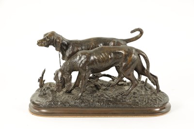 Lot 1018 - CHRISTOPE FRATIN (1801 - 1864). A 19TH CENTURY BRONZE ANIMALIER SCULPTURE