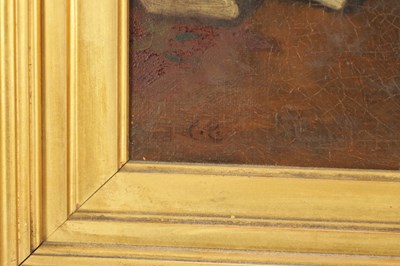 Lot 1141 - CLAUDE ANDREW CALTHROP (1844-1893). A 19TH CENTURY OIL ON CANVAS