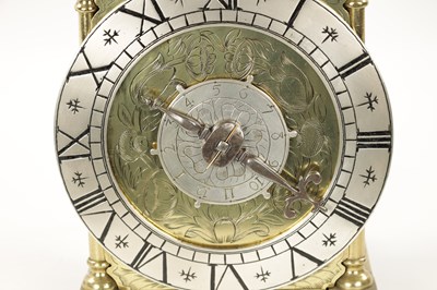 Lot 1290 - PETER CLOSON, NEARE HOLBORNE BRIDGE, FECIT. A RARE FIRST PERIOD 1630’S LANTERN CLOCK