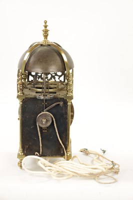 Lot 1290 - PETER CLOSON, NEARE HOLBORNE BRIDGE, FECIT. A RARE FIRST PERIOD 1630’S LANTERN CLOCK