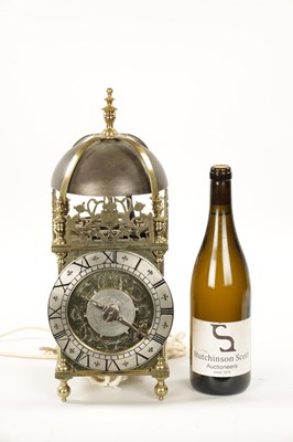 Lot 1290 - PETER CLOSON, NEARE HOLBORNE BRIDGE, FECIT. A RARE FIRST PERIOD 1630’S LANTERN CLOCK
