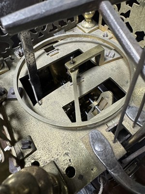 Lot 1290 - PETER CLOSON, NEARE HOLBORNE BRIDGE, FECIT. A RARE FIRST PERIOD 1630’S LANTERN CLOCK