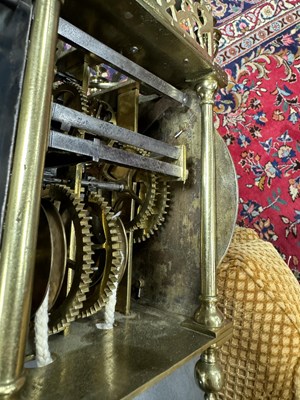 Lot 1290 - PETER CLOSON, NEARE HOLBORNE BRIDGE, FECIT. A RARE FIRST PERIOD 1630’S LANTERN CLOCK