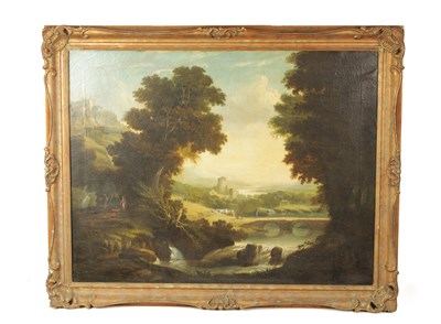 Lot 1194 - ATT. JOHN GLOVER (1767-1849). A LARGE OIL ON CANVAS