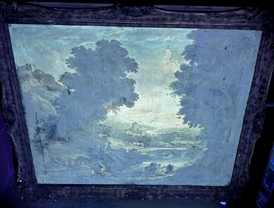 Lot 1194 - ATT. JOHN GLOVER (1767-1849). A LARGE OIL ON CANVAS
