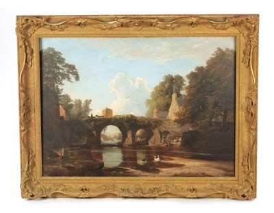 Lot 1186 - A 19TH CENTURY OIL ON CANVAS