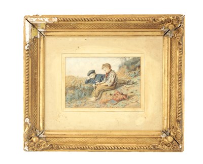 Lot 1135 - WILLIAM HUNT. A 19TH CENTURY WATERCOLOUR